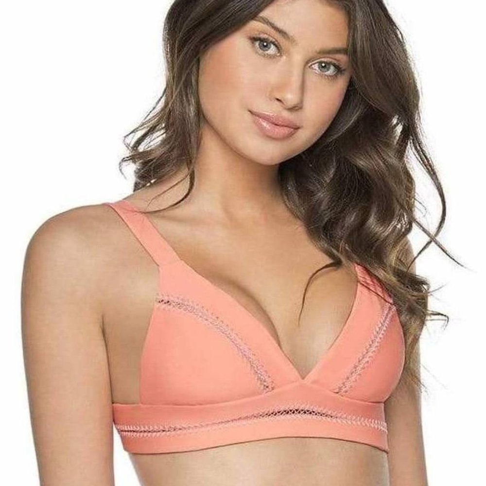 PHILYQ Stitched Ellie Halter Bikini Top D NEW